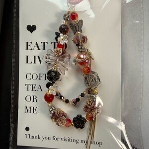 Floral themed Keychain bagcharm